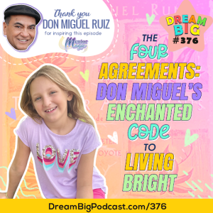 DB 376: The Four Agreements: Don Miguel’s Enchanted Code To Living Bright caricature