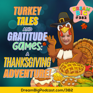 DB 382: Turkey Tales & Gratitude Games: A Thanksgiving Adventure! caricature